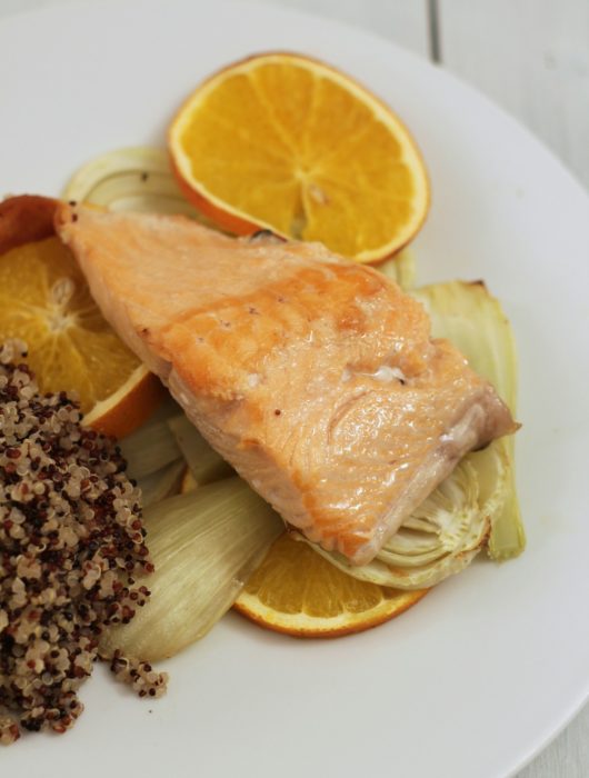 salmone-con-finocchi-arance-e-quinoa