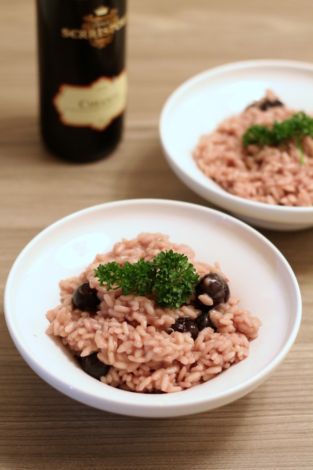 Risotto al Chianti con amarene sciroppate | Un Pinguino in ...