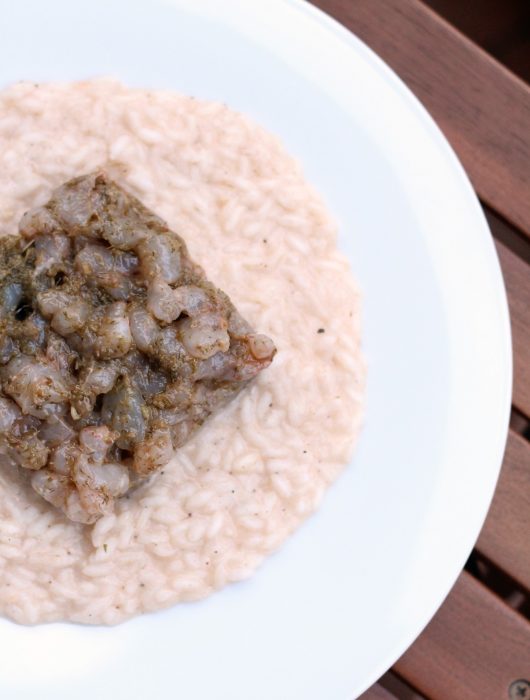 risotto-burrata-e-pepe-con-tartare-di-gamberi-rosa-al-finocchietto