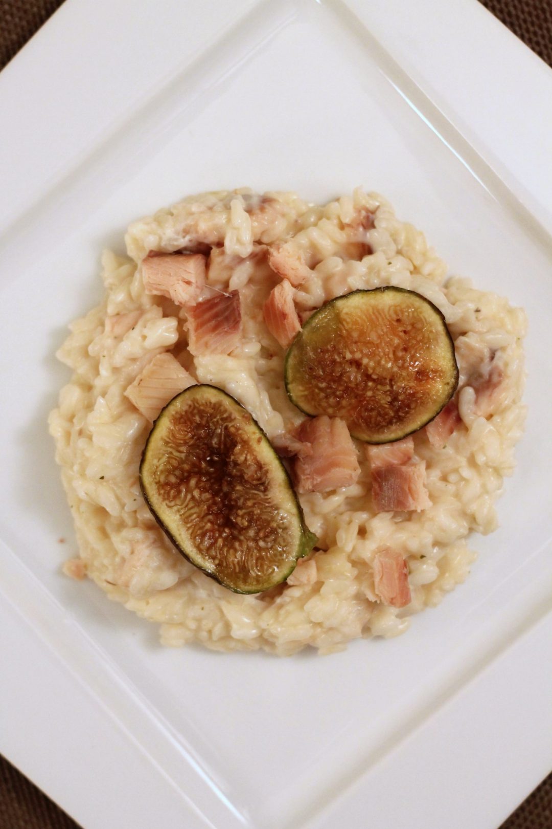 risotto-robiola-trota-affumicata-e-fichi