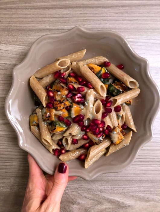 pennoni-zucca-gorgonzola-e-melograno